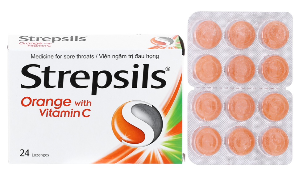 Strepsils Orange with Vitamin C