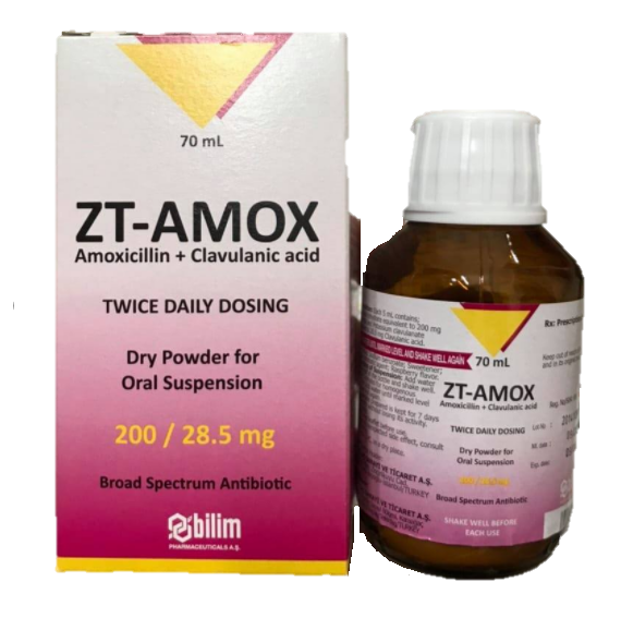 ZT-Amox (Amoxicillin + Clavulanate)