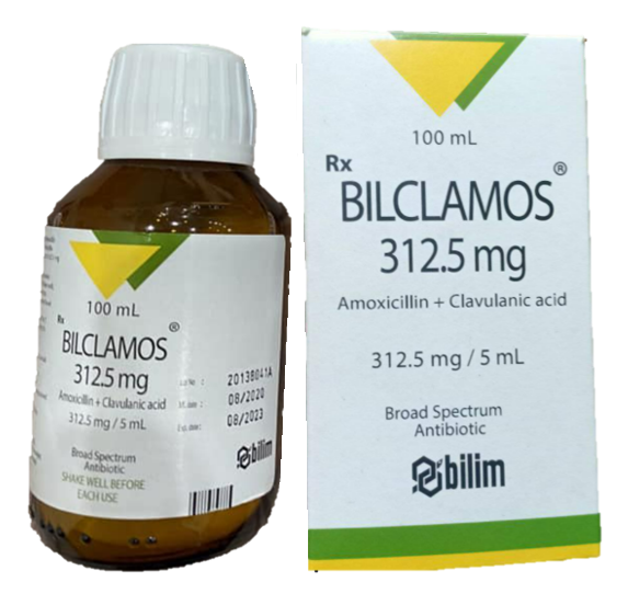 Bilclamos 312.5mg (Amoxicillin + Clavulanate)