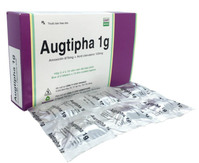 Augtipha 1g (Amoxicillin + Clavulanate)
