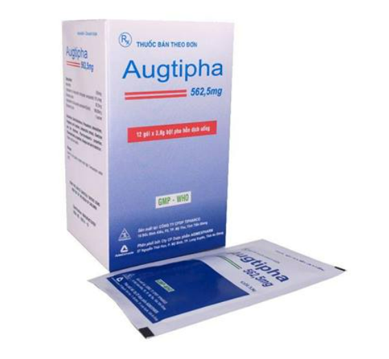 Augtipha 562,5mg (Amoxicillin + Clavulanate)