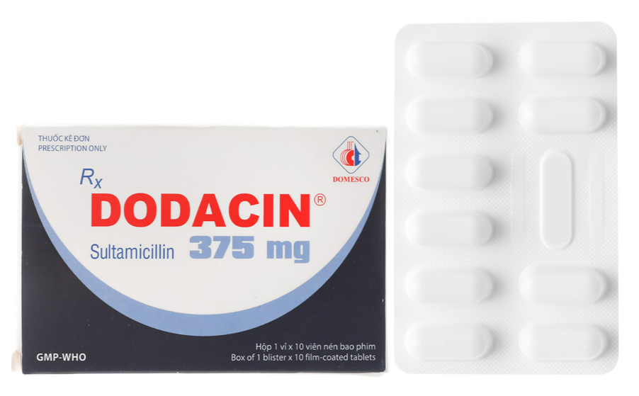 Dodacin 375mg (Ampicillin + Sulbactam (Sultamicillin))