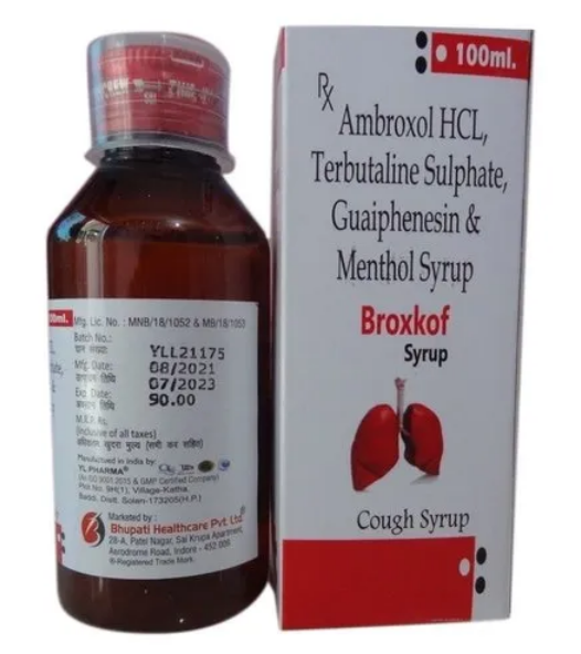 Broxkof (Ambroxol + Guaifenesin + Terbutaline)