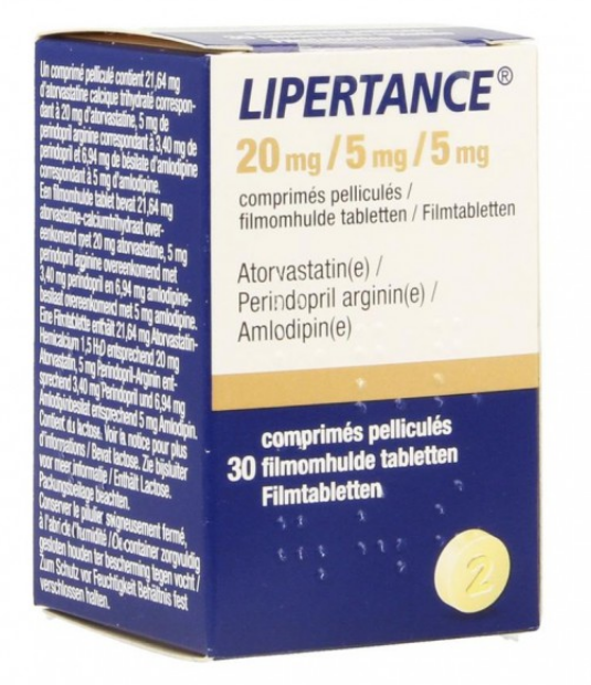 Lipertance (Amlodipine + Atorvastatin + Perindopril)