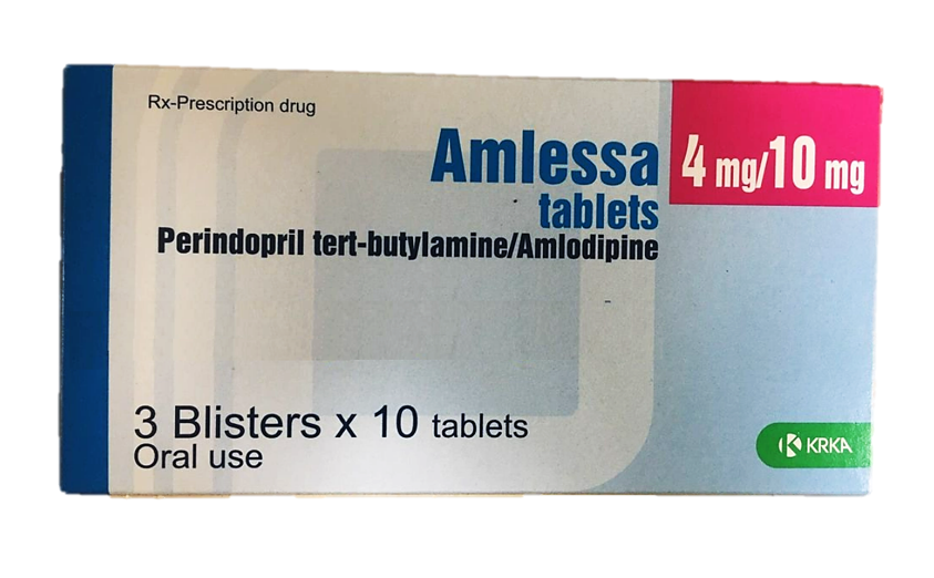 Amlessa 4MG/10MG TABLETS (Amlodipine + Perindopril)