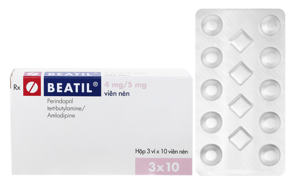 Beatil 4mg/5mg (Amlodipine + Perindopril)