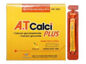 A.T Calci plus (Calcium glucoheptonate + Calcium gluconate)