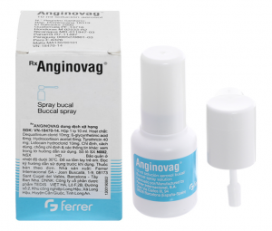 Anginovag (Dequalinium + Enoxolon + Lidocaine + Hydrocortison + Tyrothricin)