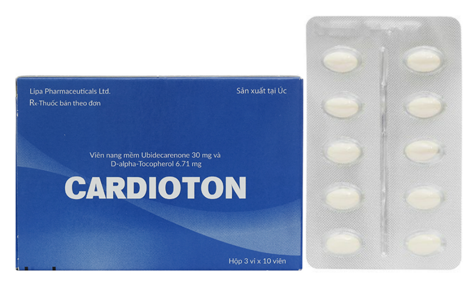 Cardioton (Tocopherol (Vitamin E) + Ubidecarenone (Coenzym Q10))
