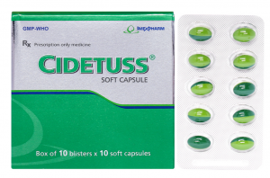 Cidetuss (Cetirizine + Dextromethorphan + Guaifenesin)