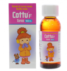 Cottu-F syrup (Caffeine + Chlorpheniramine + Ephedrine + Glycyrrhizinate)