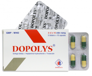 Dopolys (Ginkgo biloba + Heptaminol + Troxerutin)