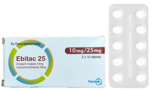 Ebitac 25 (Enalapril + Hydrochlorothiazide)