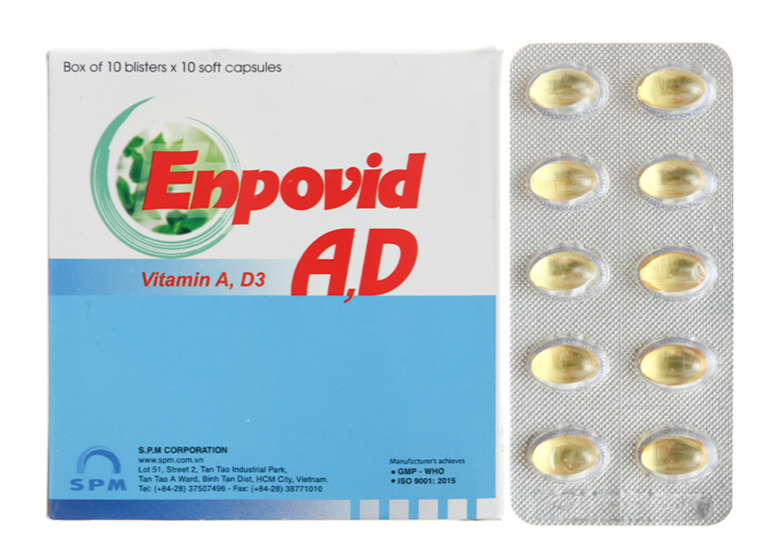 Enpovid A,D (Vitamin A + Vitamin D)