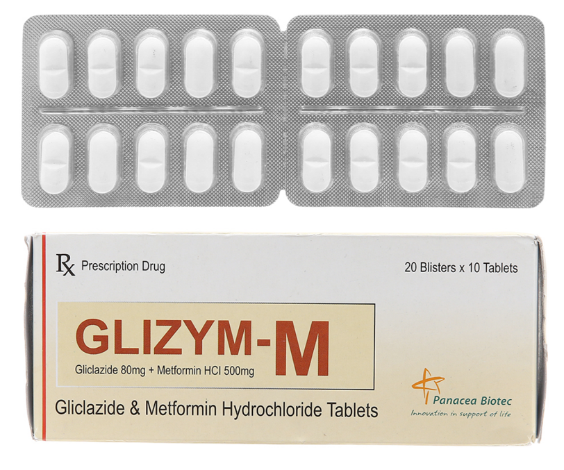 Glizym-M (Gliclazide + Metformin )
