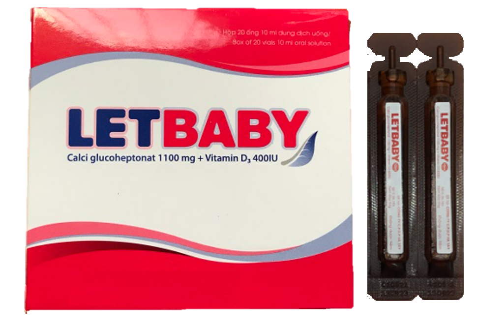 Letbaby (Calcium glucoheptonate + Vitamin D3)