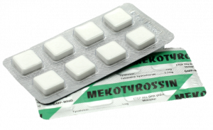 Mekotyrossin (Tetracaine + Tyrothricin)