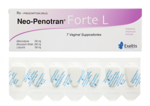 Neo-Penotran Forte L (Lidocaine + Metronidazole + Miconazole)