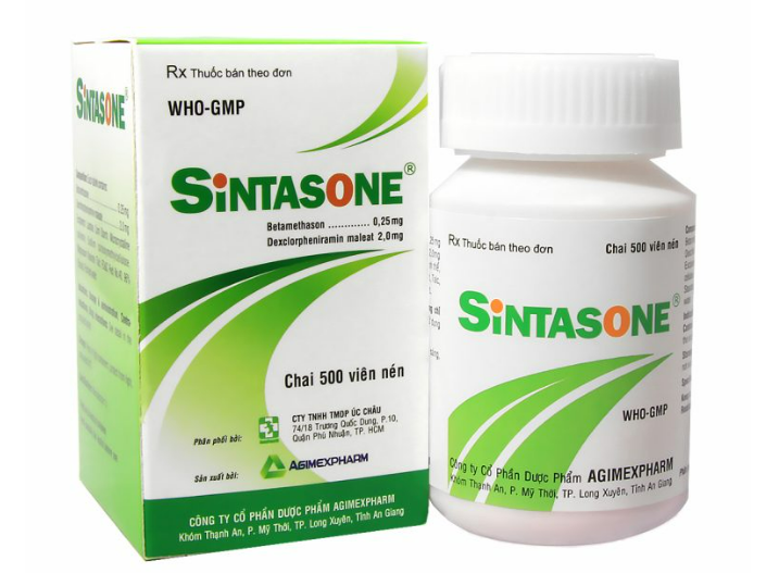 Sintasone (Betamethasone + Dexchlorpheniramine)