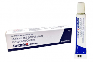 Supirocin-B (Betamethasone + Mupirocin)