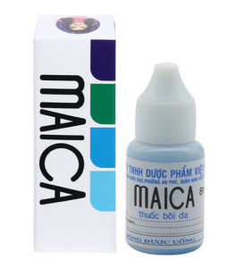 Thuốc bôi da Maica-10% (Boric acid + Xanh Methylen)