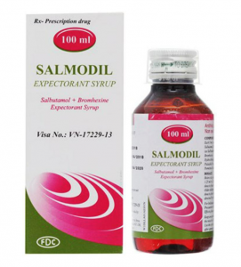 Salmodil Expectorant Syrup (Bromhexin + Salbutamol)