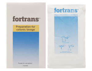Fortrans (Các chất điện giải + Macrogol (Polyethylene glycol))