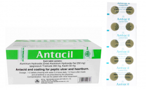 Antacil (Gel Aluminum Hydroxide + Kaolin + Magnesium trisilicat)