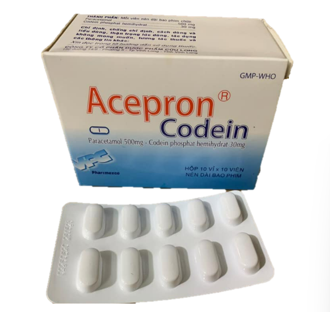 Acepron Codein (Codeine + Paracetamol)