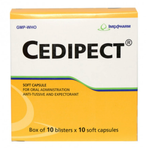 Cedipect (Codeine + Guaifenesin)
