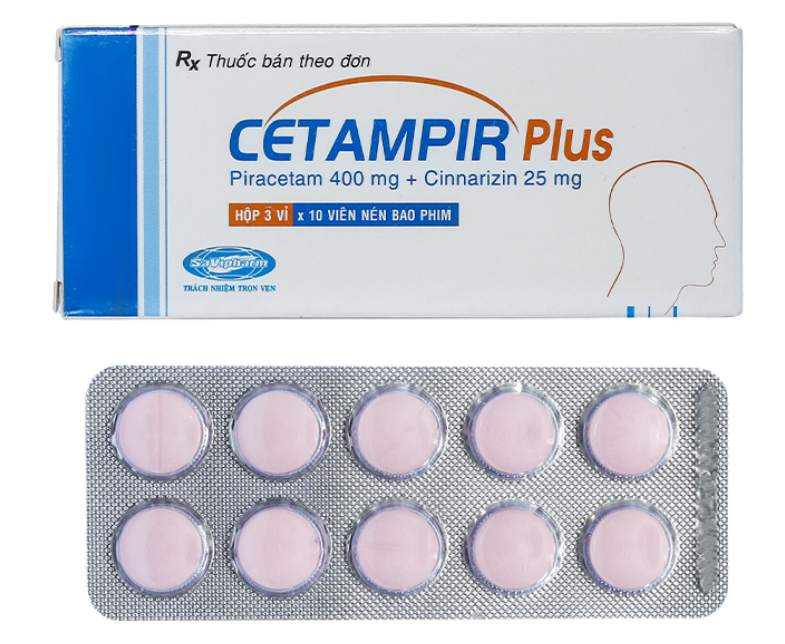 Cetampir plus (Cinnarizine + Piracetam)