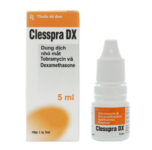 Clesspra DX (Dexamethasone + Tobramycin)