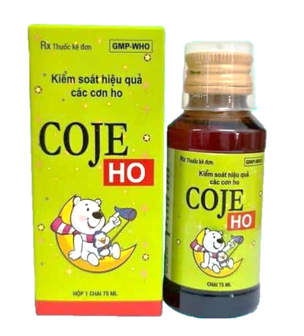 Coje ho (Amonium Chloride + Chlorpheniramine + Dextromethorphan + Guaifenesin + Sodium Citrate)