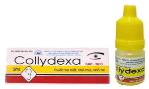 Collydexa (Chloramphenicol + Dexamethasone + Naphazoline (+ Riboflavin))
