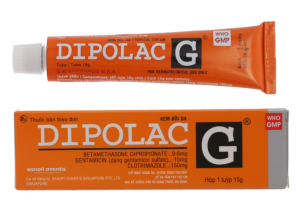 Dipolac G (Betamethasone + Clotrimazole + Gentamicin)