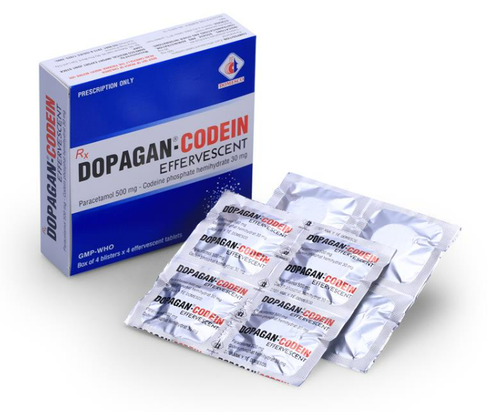 Dopagan - Codein Effervescent (Codeine + Paracetamol)