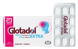 Glotadol Extra (Caffeine + Paracetamol)