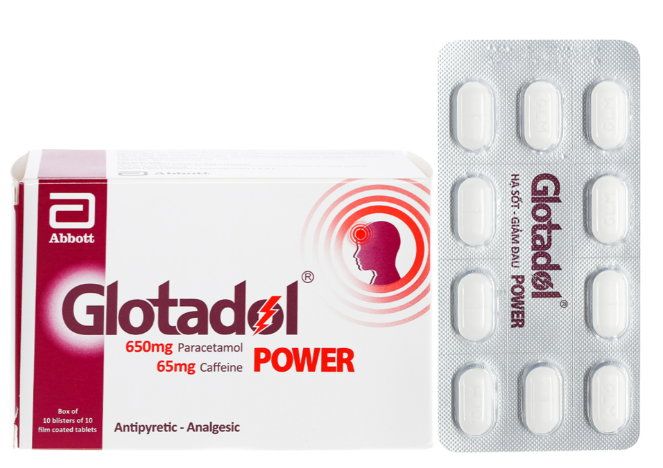 Glotadol Power (Caffeine + Paracetamol)