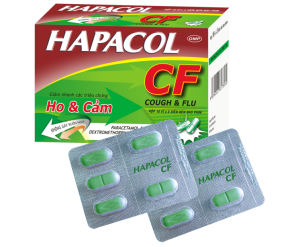 Hapacol CF (Dextromethorphan + Loratadine + Paracetamol)