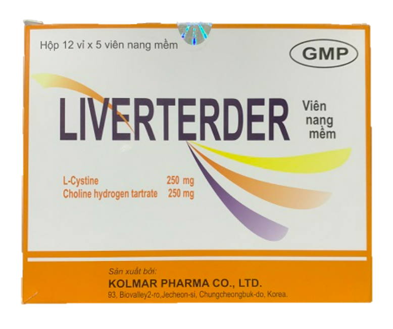 Liverterder soft capsule (Choline bitartrate + L-Cysteine)