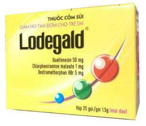 Lodegald (Chlorpheniramine + Dextromethorphan + Guaifenesin)