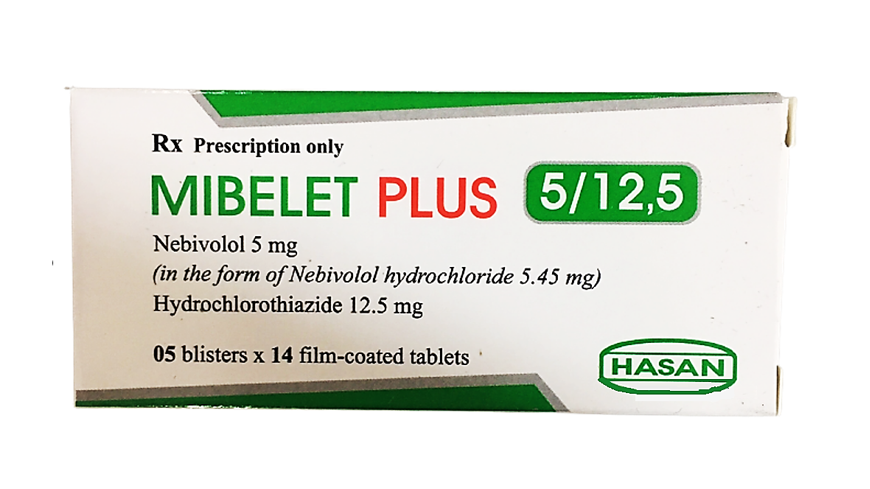 Mibelet plus 5/12,5 (Hydrochlorothiazide + Nebivolol)