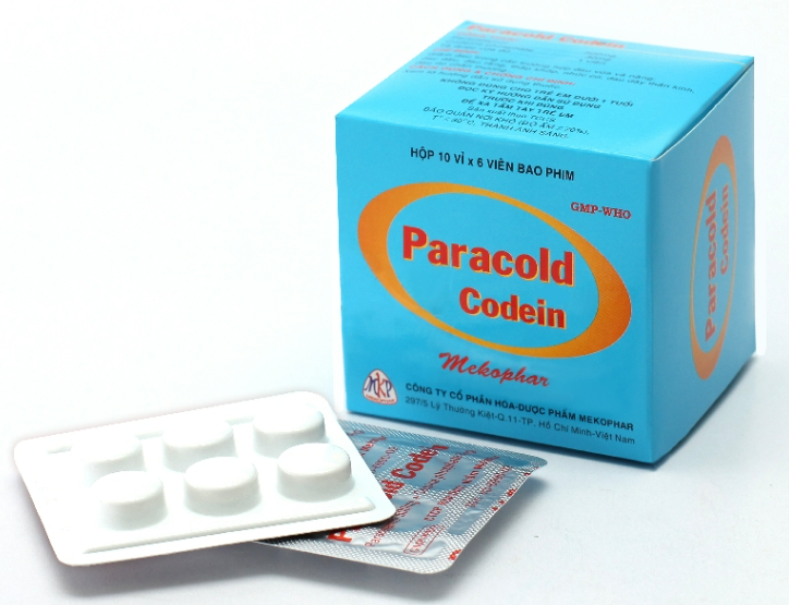 Paracold codein (Codeine + Paracetamol)