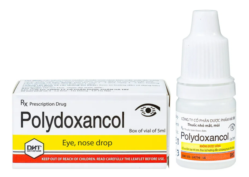 Polydoxancol (Chloramphenicol + Dexamethasone + Naphazoline (+ Riboflavin))