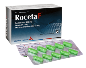 Roceta F (Dextromethorphan + Loratadine + Paracetamol)