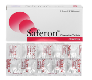 Saferon (Folic acid + Iron Polymaltose)