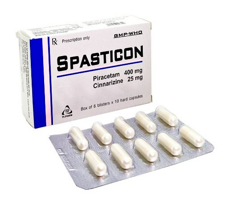 Spasticon (Cinnarizine + Piracetam)