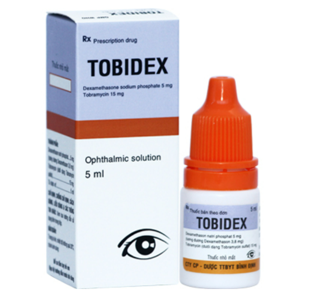 Tobidex (Dexamethasone + Tobramycin) 