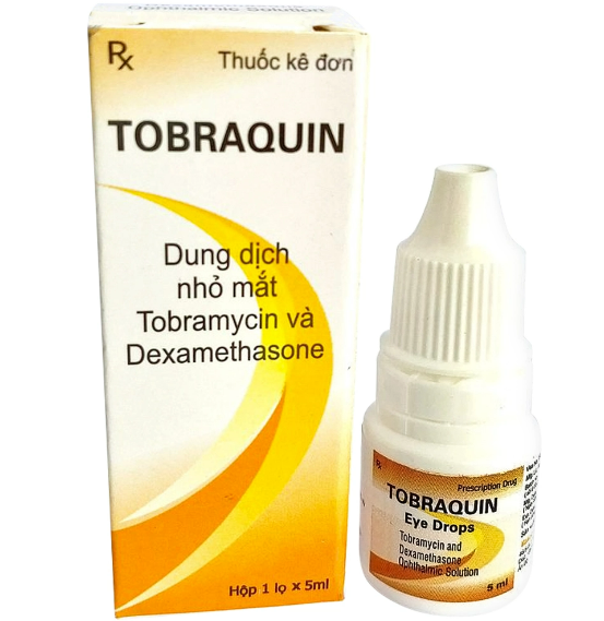 Tobraquin (Dexamethasone + Tobramycin)