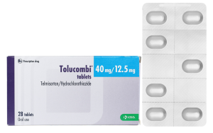 Tolucombi 40mg/12.5mg Tablets (Hydrochlorothiazide + Telmisartan)
